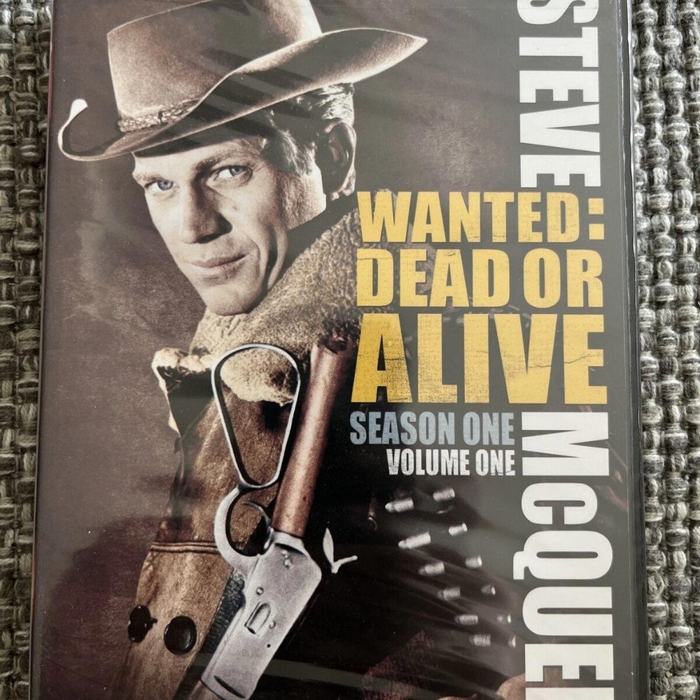 Steve McQueen Wanted Dead Or Alive Season 1 DVD Sealed